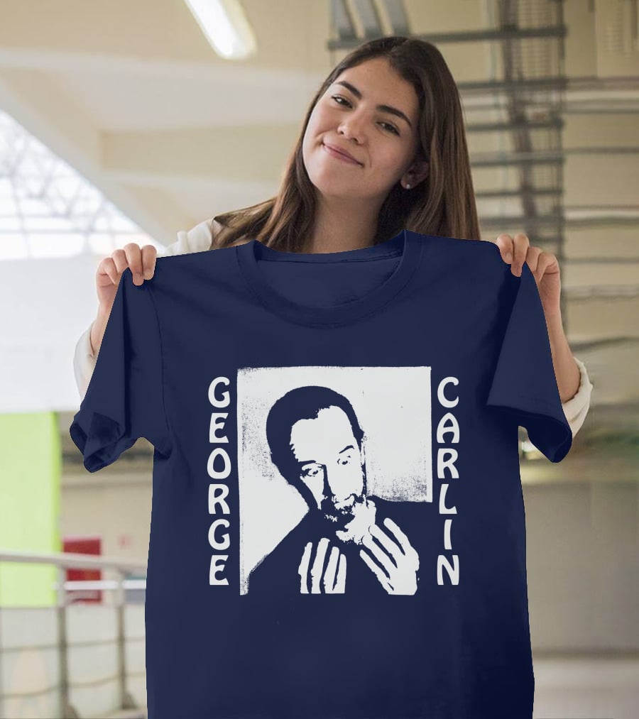 Wyco Vintage Shop Channing Tatum George Carlin It Only Hurts When I Think T-Shirt