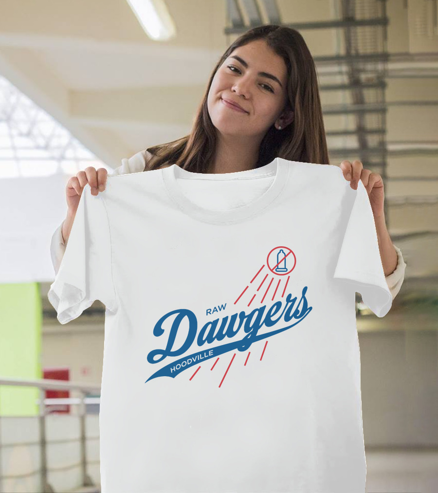 Raw Dawgers Hoodville No Bottles Sign T-Shirt