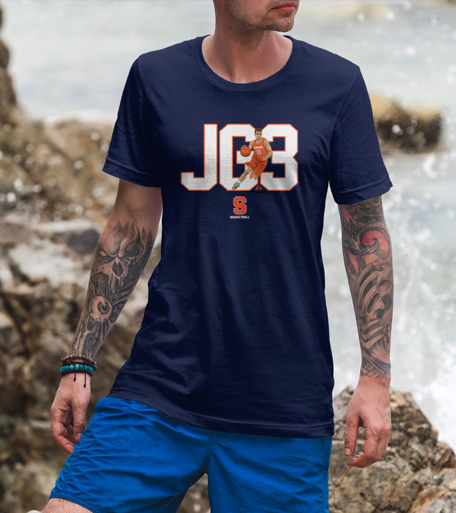 JG3 Joe Girard Syracuse S Basketball The Players Trunk Collaboration T-Shirt
