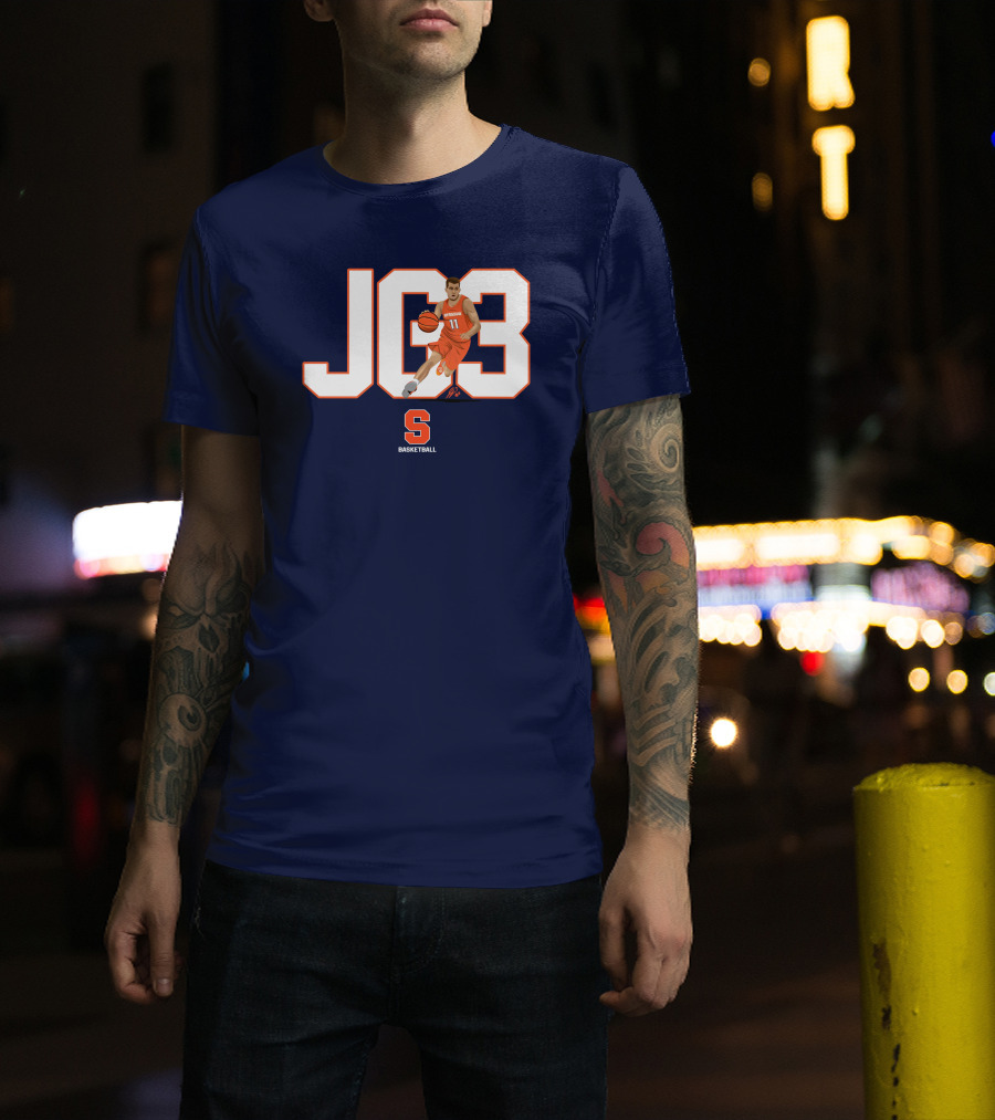 JG3 Joe Girard Syracuse S Basketball The Players Trunk Collaboration T-Shirt