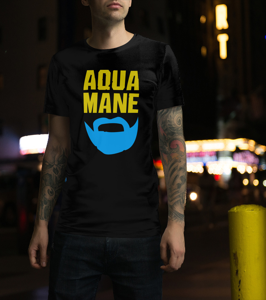 Memphis Grizzlies Aqua Mane Beard T-Shirt