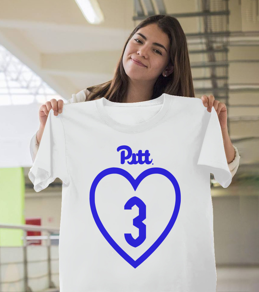 Pitt Love Heart 3 Damar Hamlin T-Shirt