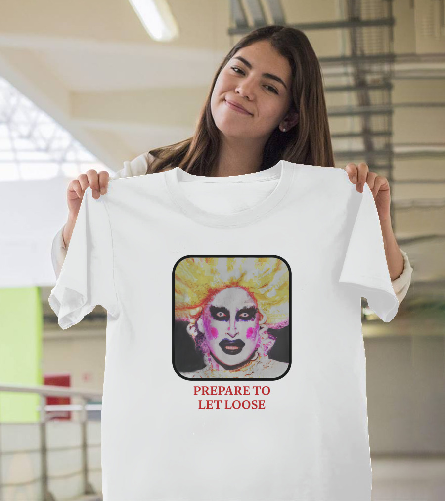 Prepare To Let Loose Dramatic Expression T-Shirt