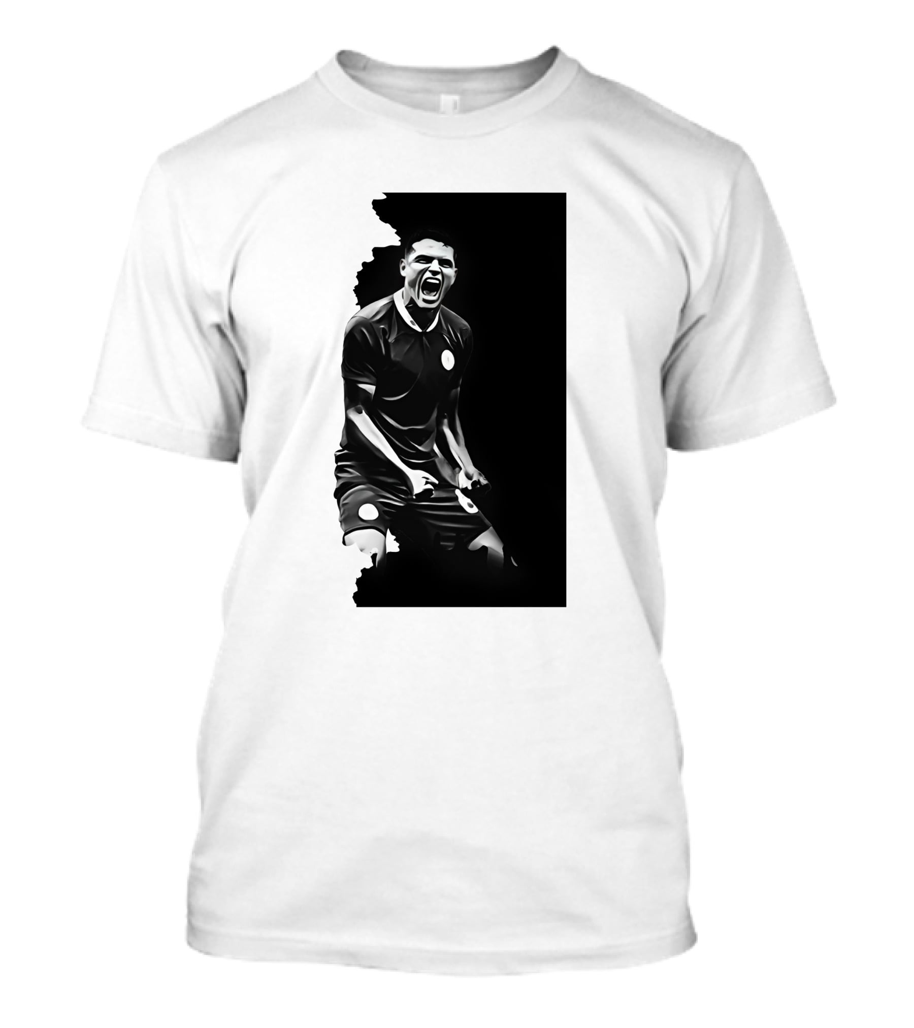 O Monstro Soccer Celebration Iconic Athlete Performance T-Shirt