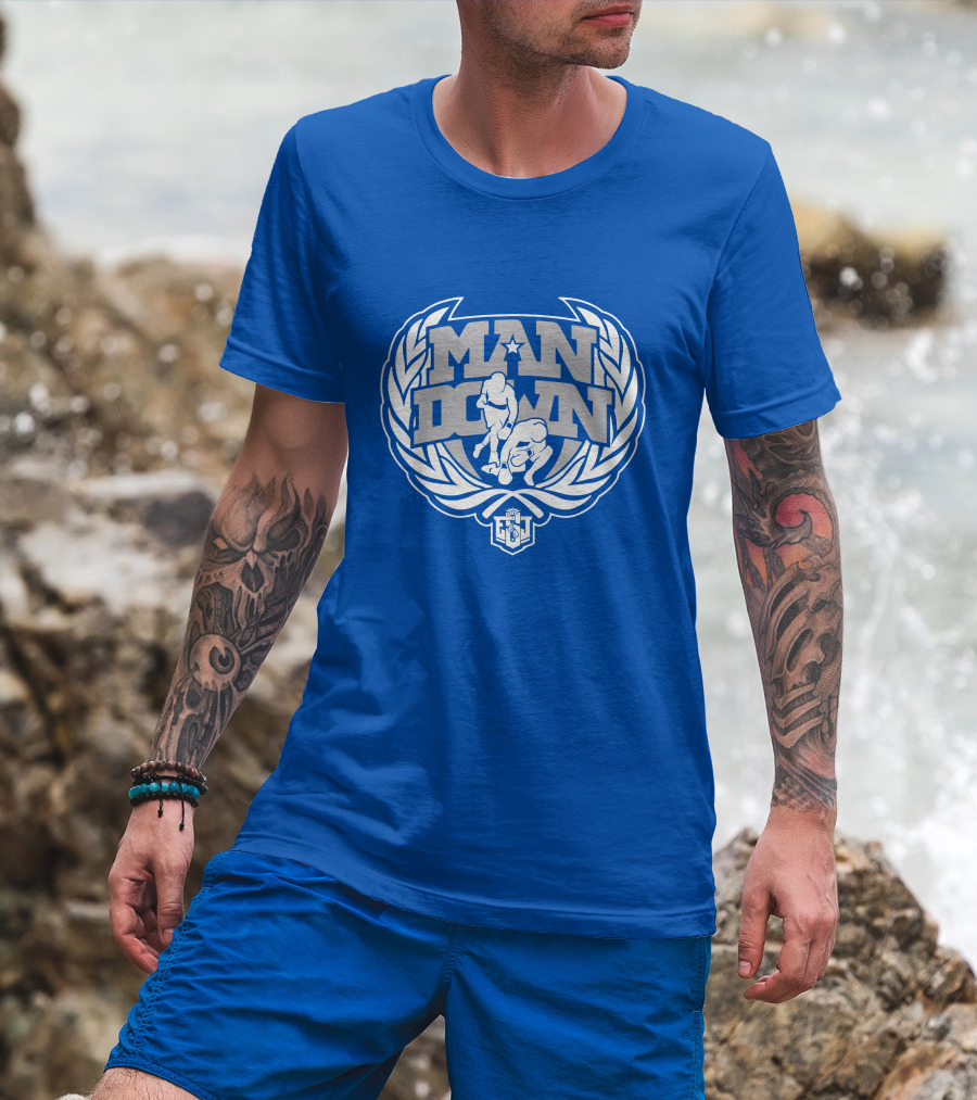 Man Down Team Spence Boxing Laurel Crest T-Shirt