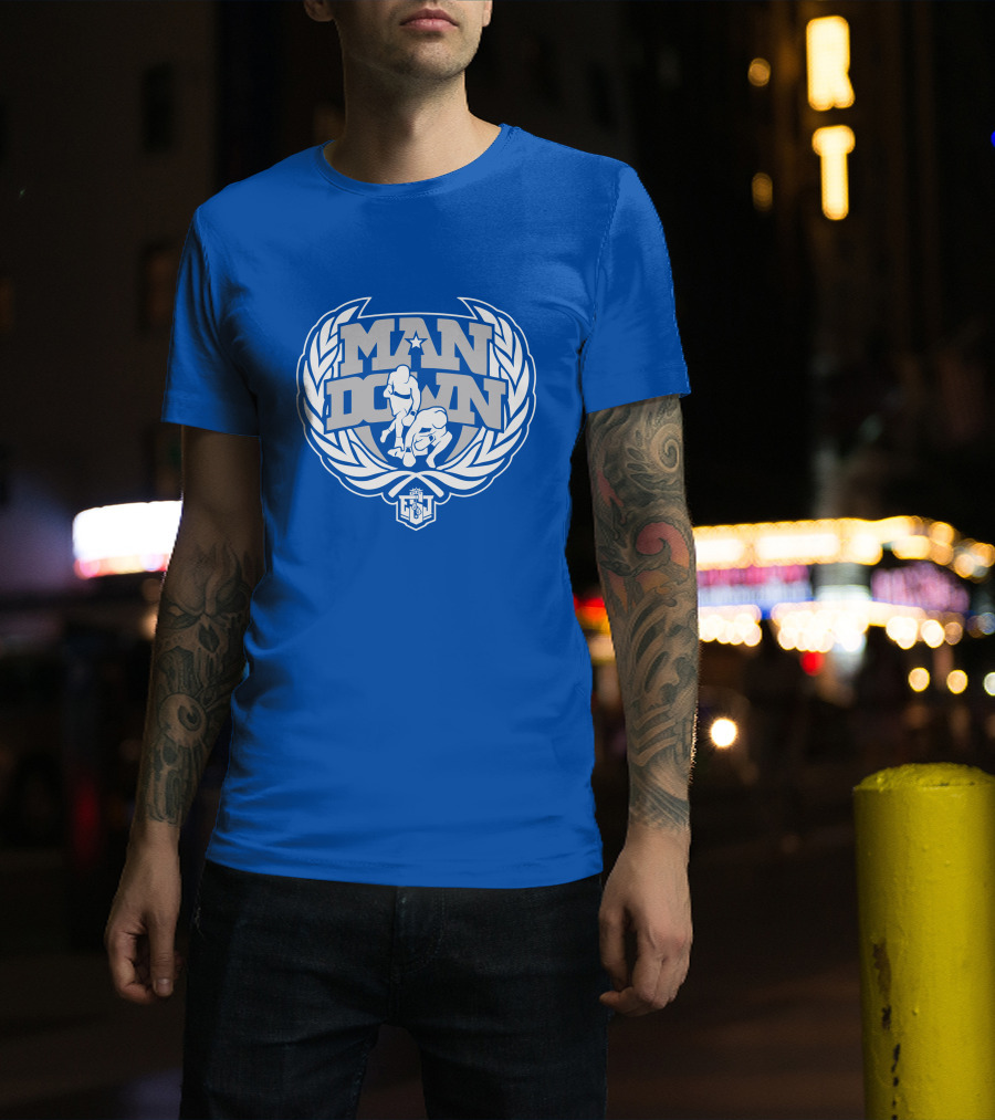 Man Down Team Spence Boxing Laurel Crest T-Shirt