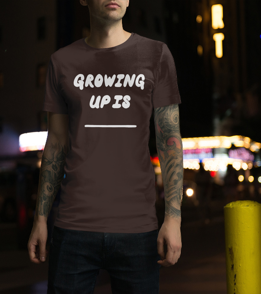 Growing Up Is Ruel Merch T-Shirt