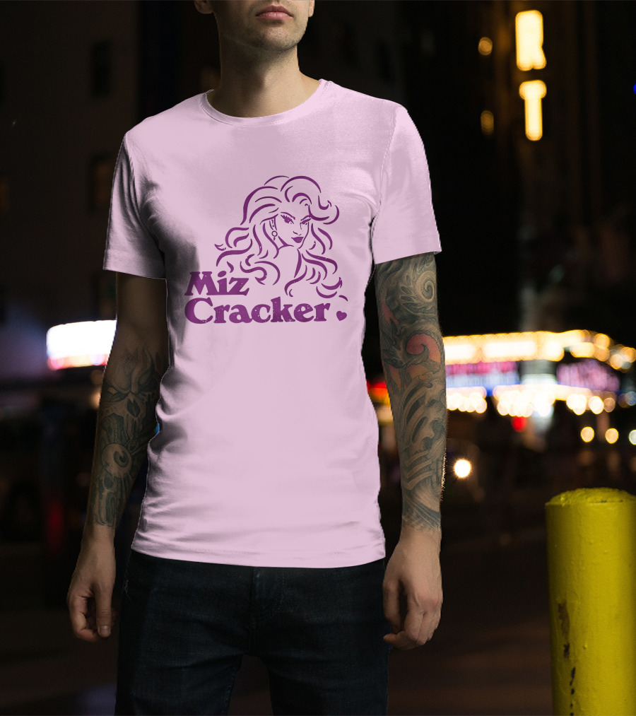 Miz Cracker Drag Queen Graphic Typography T-Shirt