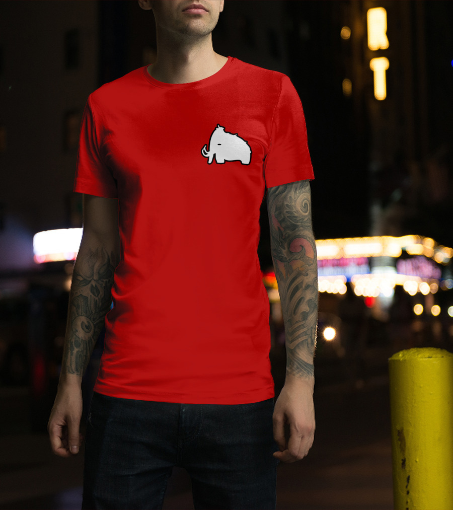Wooli Official Merch Woolly Mammoth Silhouette T-Shirt