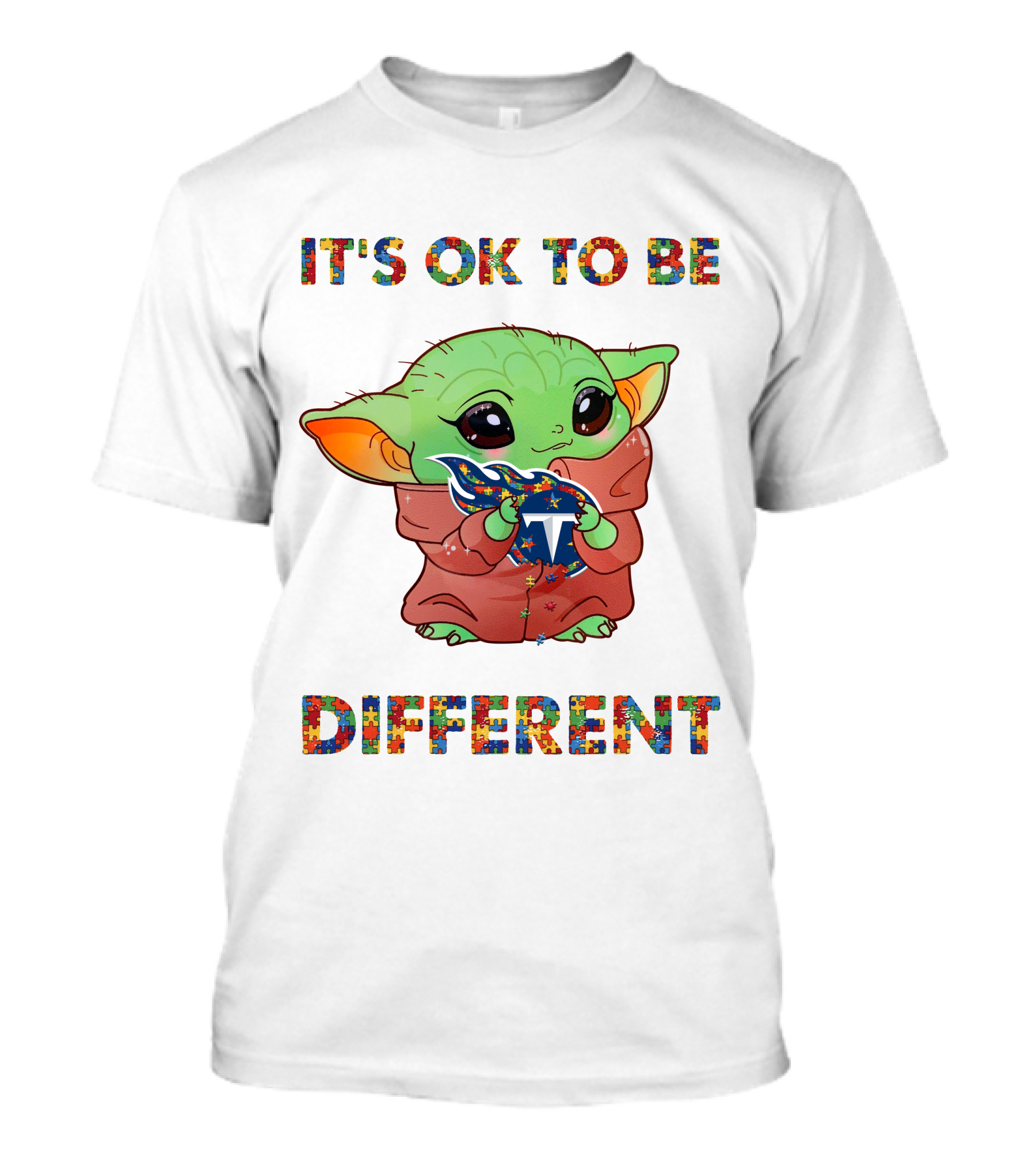 It's Ok To Be Different Tennessee Titans T-Shirt
