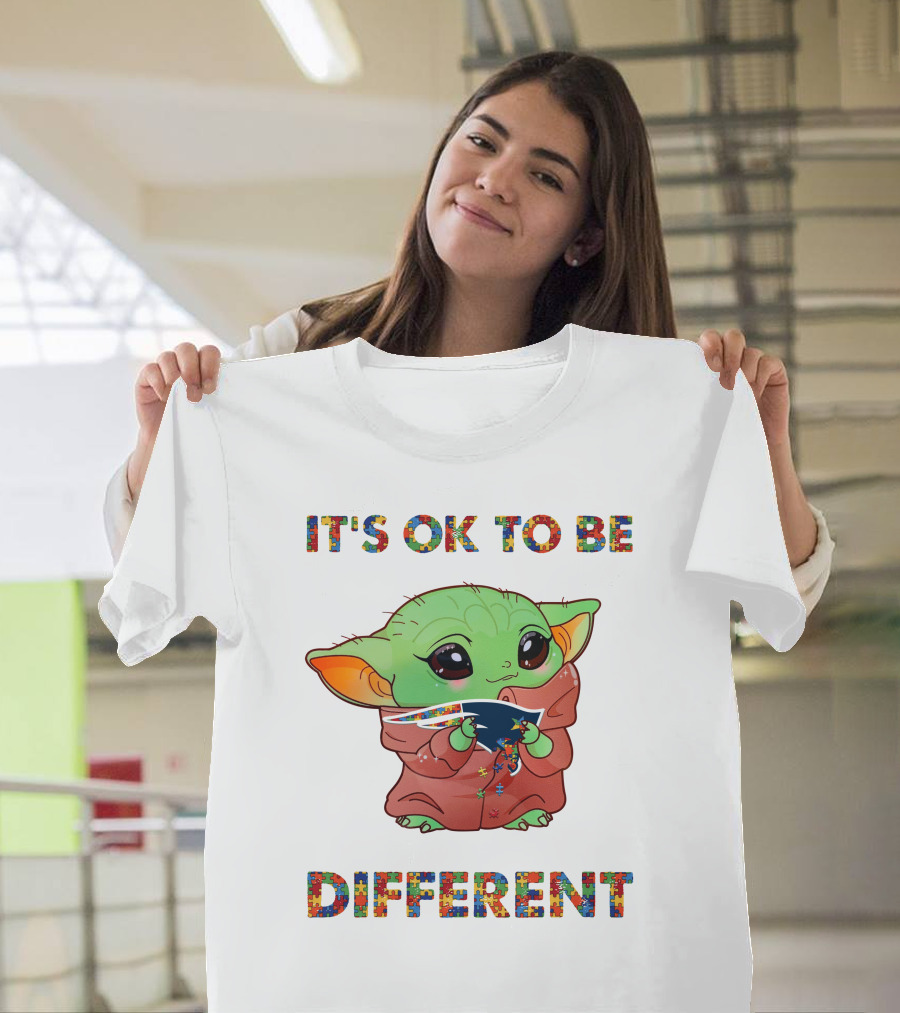 It's Ok To Be Different New England Patriots T-Shirt