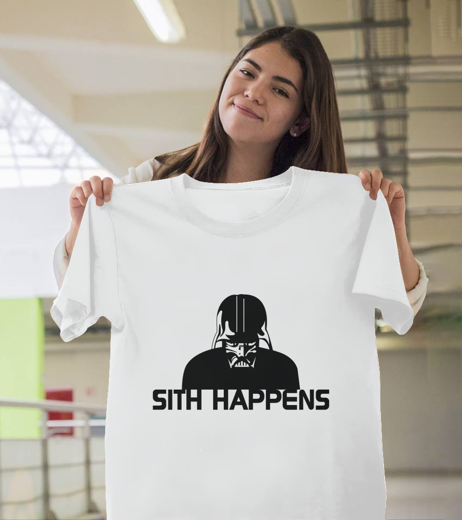 SITH HAPPENS Darth Vader T-Shirt