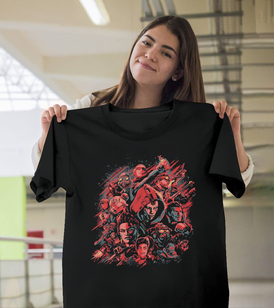 Apex Legends Character Collage T-Shirt
