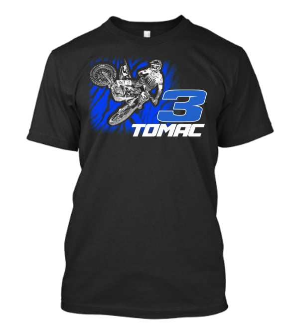 ET3 Tomac 3 Motocross Racing Eli Tomac Merchandise T-Shirt