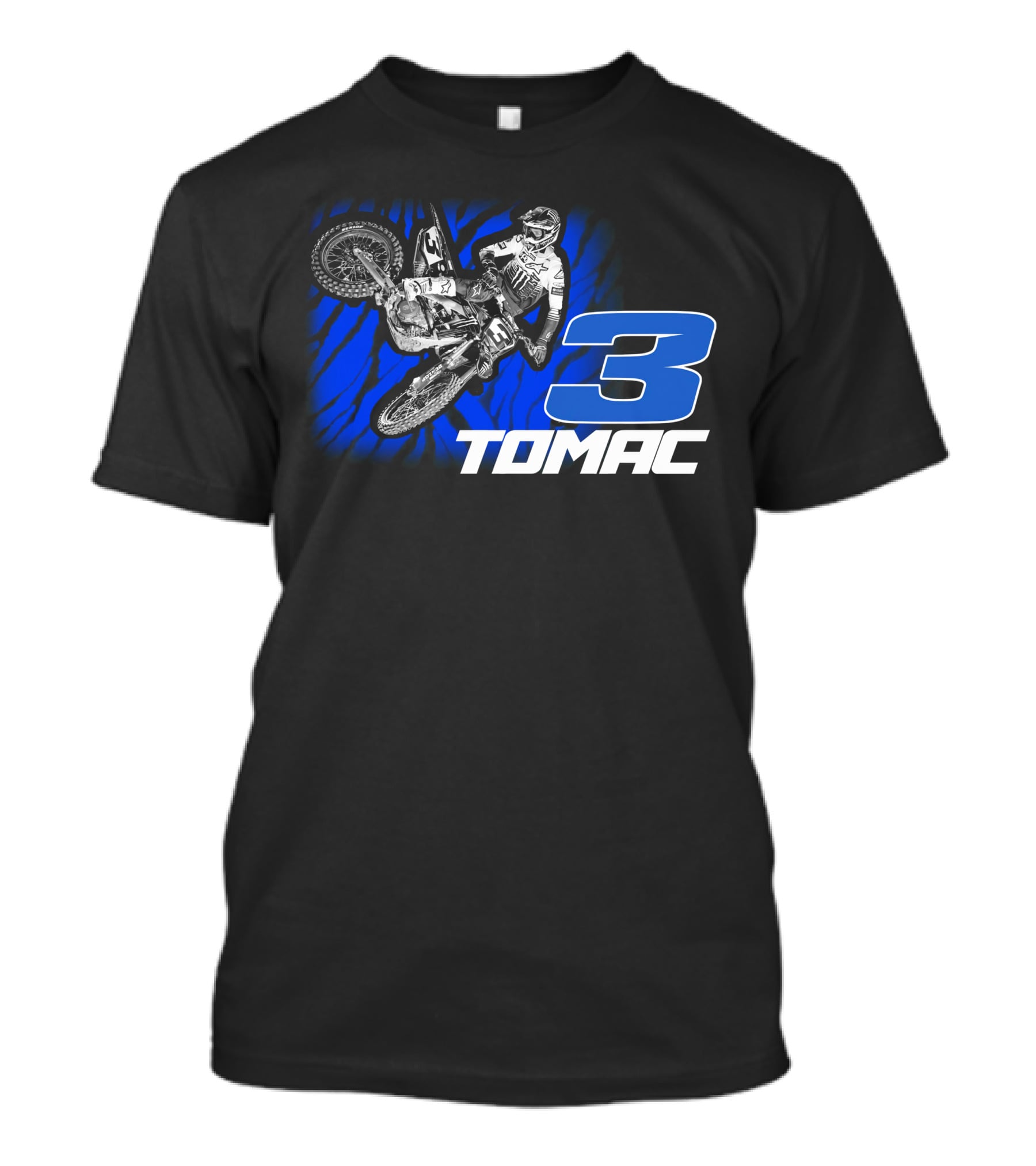 Tomac 3 Yamaha Motocross Racing Merchandise T-Shirt