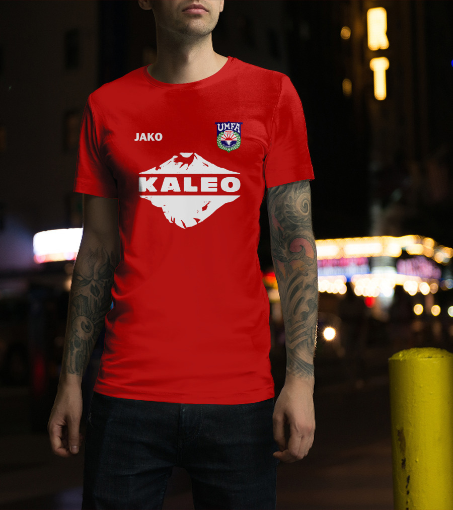 JAKO Kaleo UMFA Crest Red T-Shirt