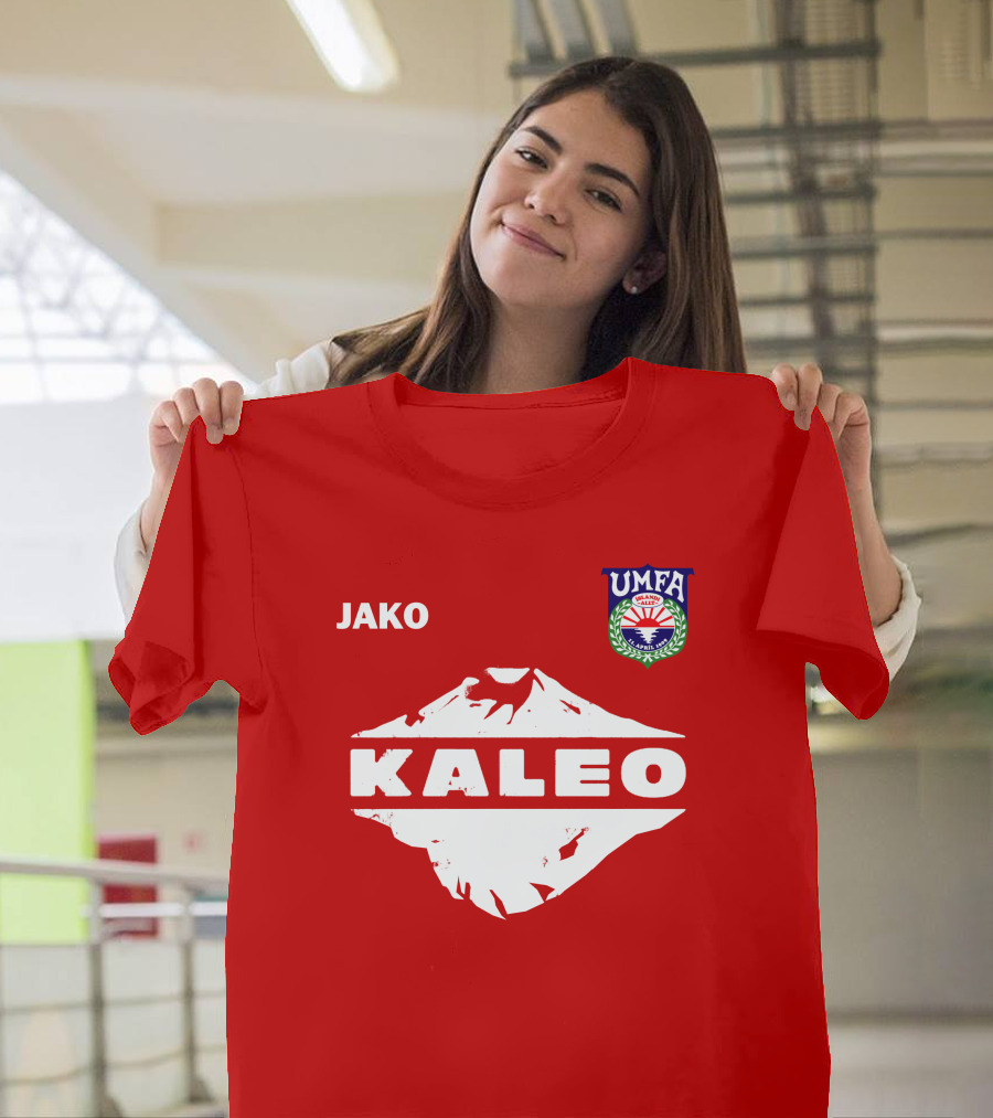 JAKO Kaleo UMFA Crest Red T-Shirt