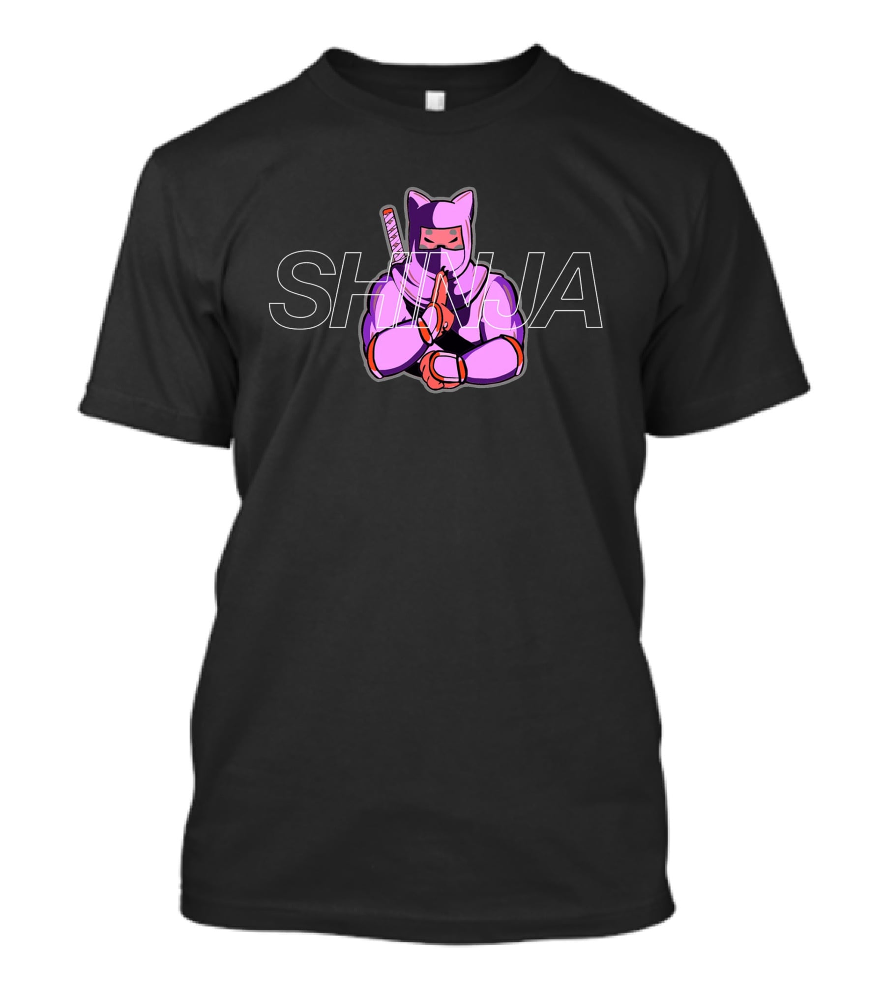 SHINJA Shibnobi Merchandise Ninja T-Shirt