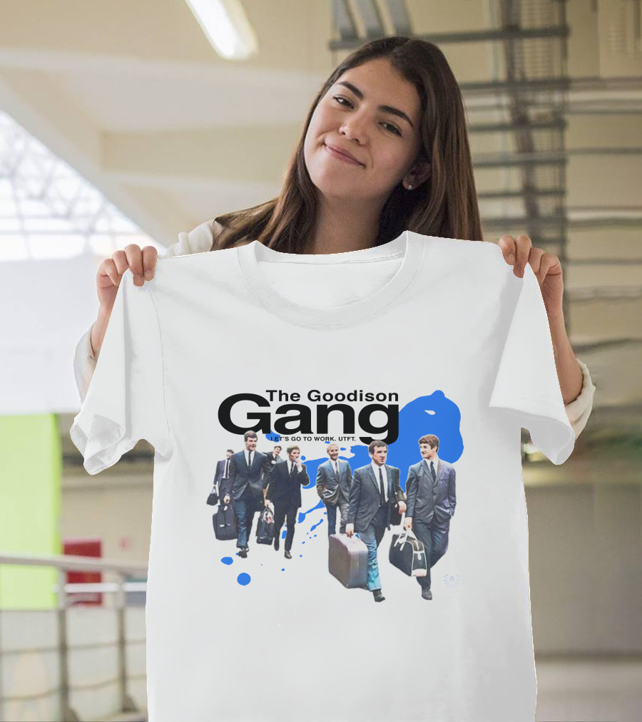The Goodison Gang Let's Go To Work UTFT Toffee TV Merch T-Shirt