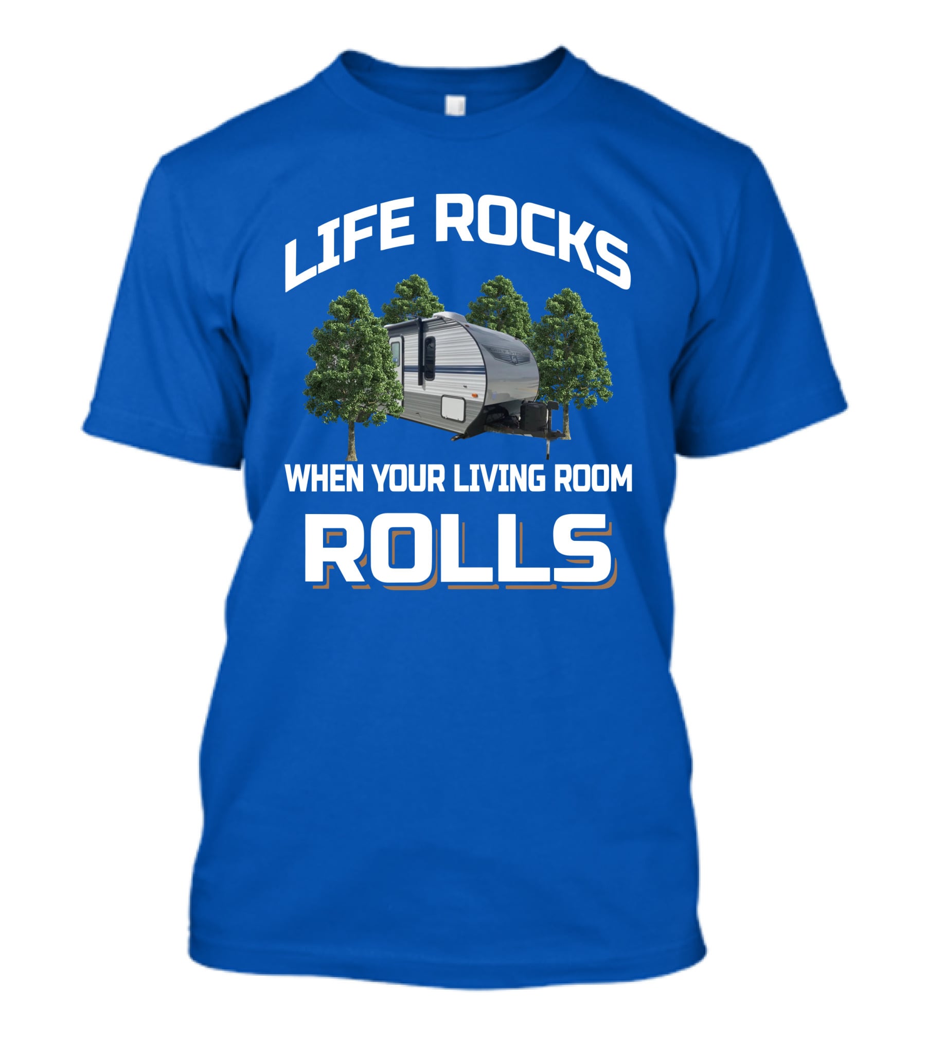 Life Rocks When Your Living Room Rolls Gulf Stream Ameri Lite T-Shirt