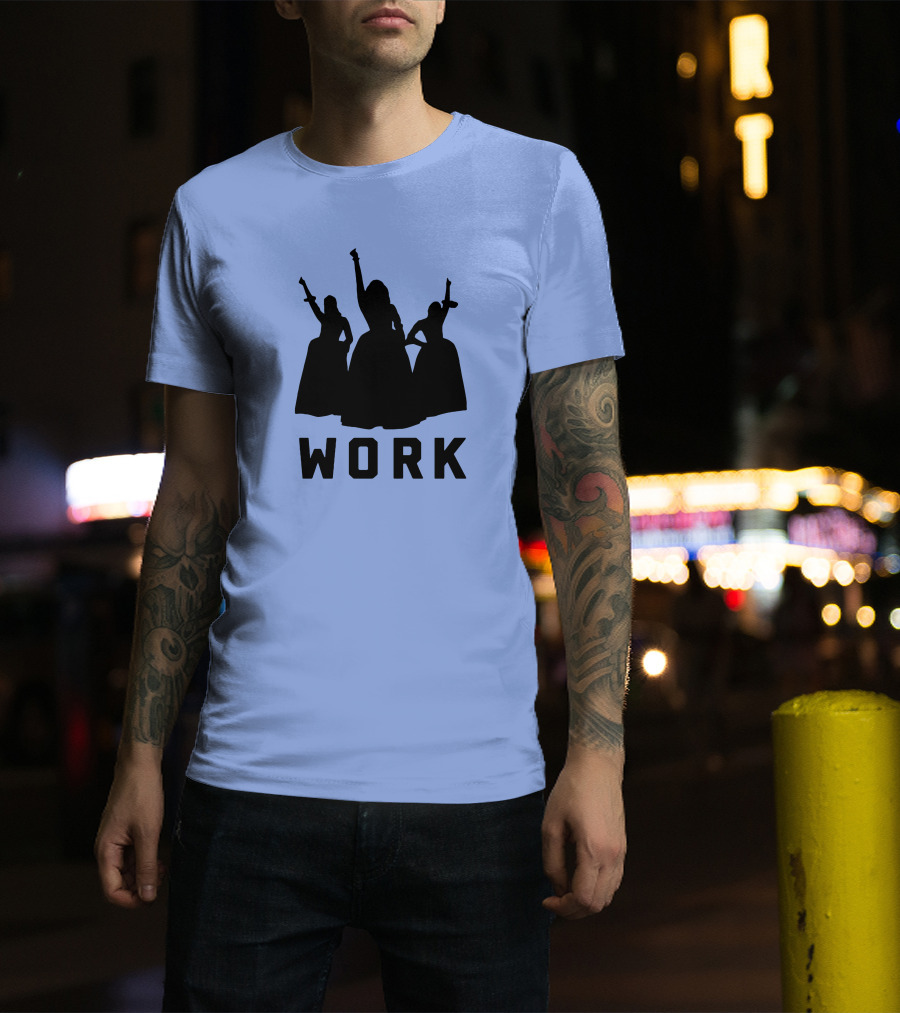 Hamilton Goods Store Schuyler Sisters Work T-Shirt