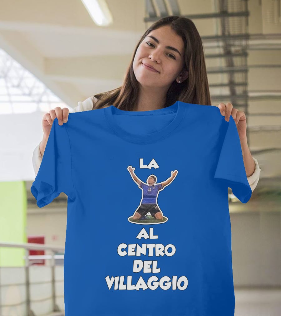 La Al Centro Del Villaggio Skysport Iconic Soccer T-Shirt
