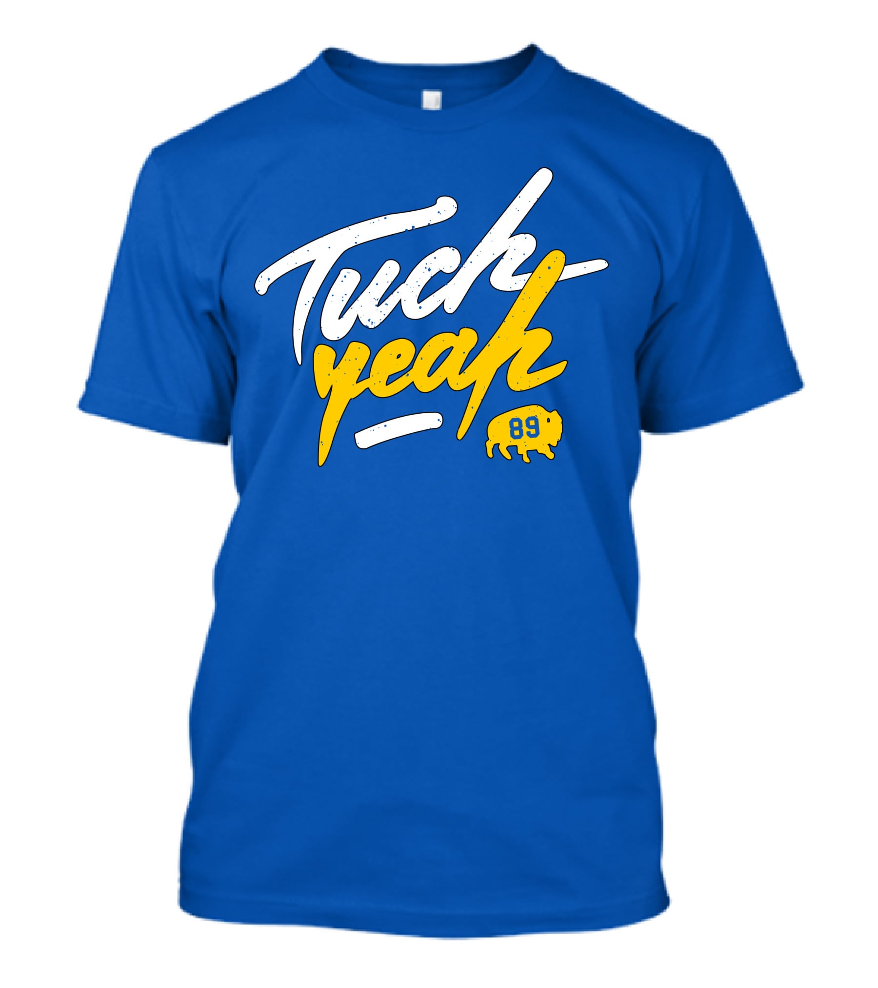 Tuch Yeah 89 Buffalo Blue And Gold T-Shirt