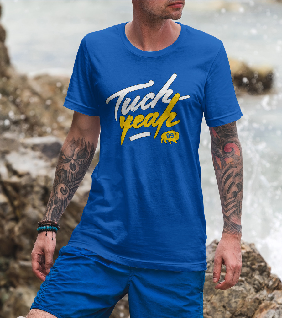 Tuch Yeah 89 Buffalo Blue And Gold T-Shirt