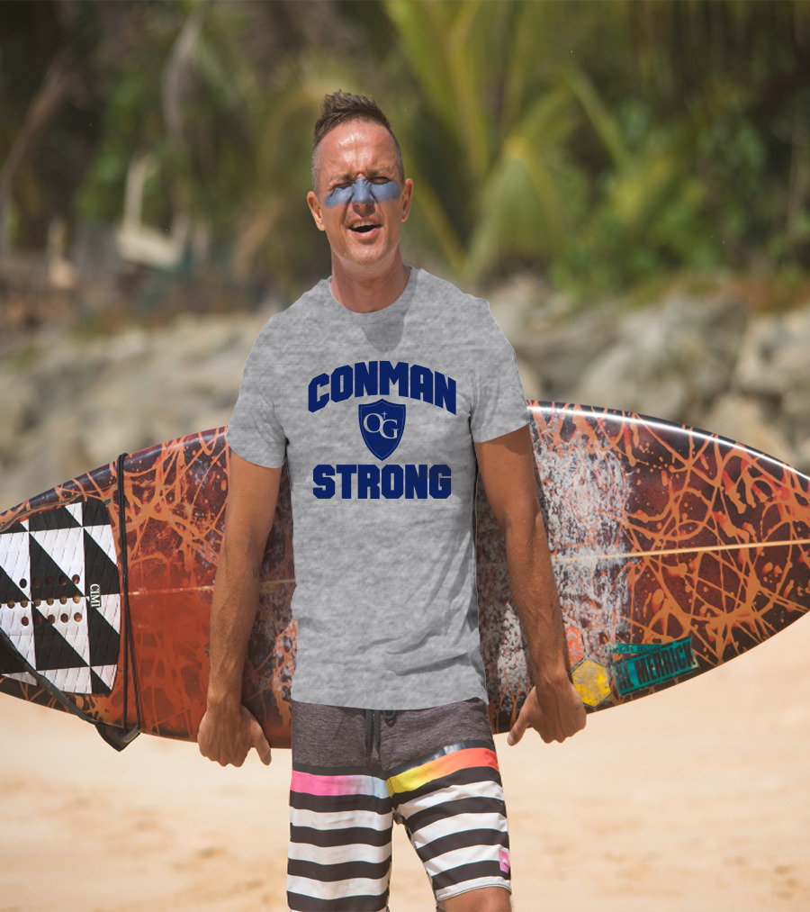 CONMAN OG STRONG Shield Emblem T-Shirt