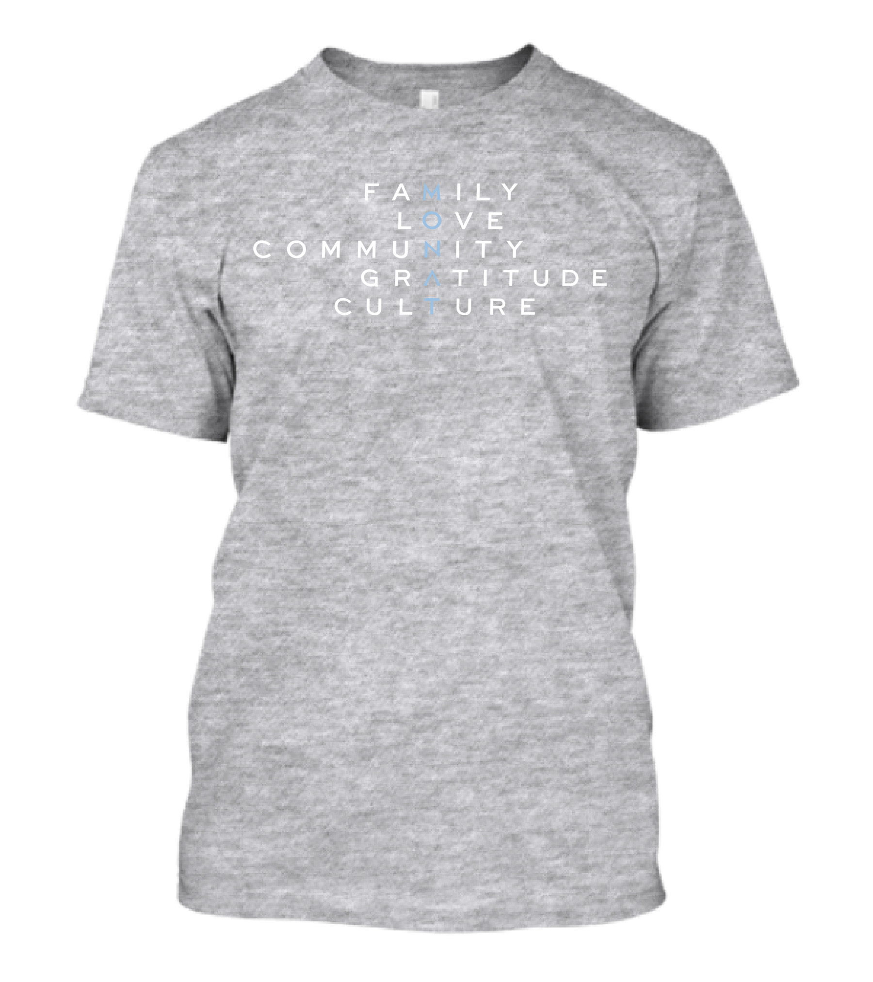 Family Love Community Gratitude Culture MONAT T-Shirt