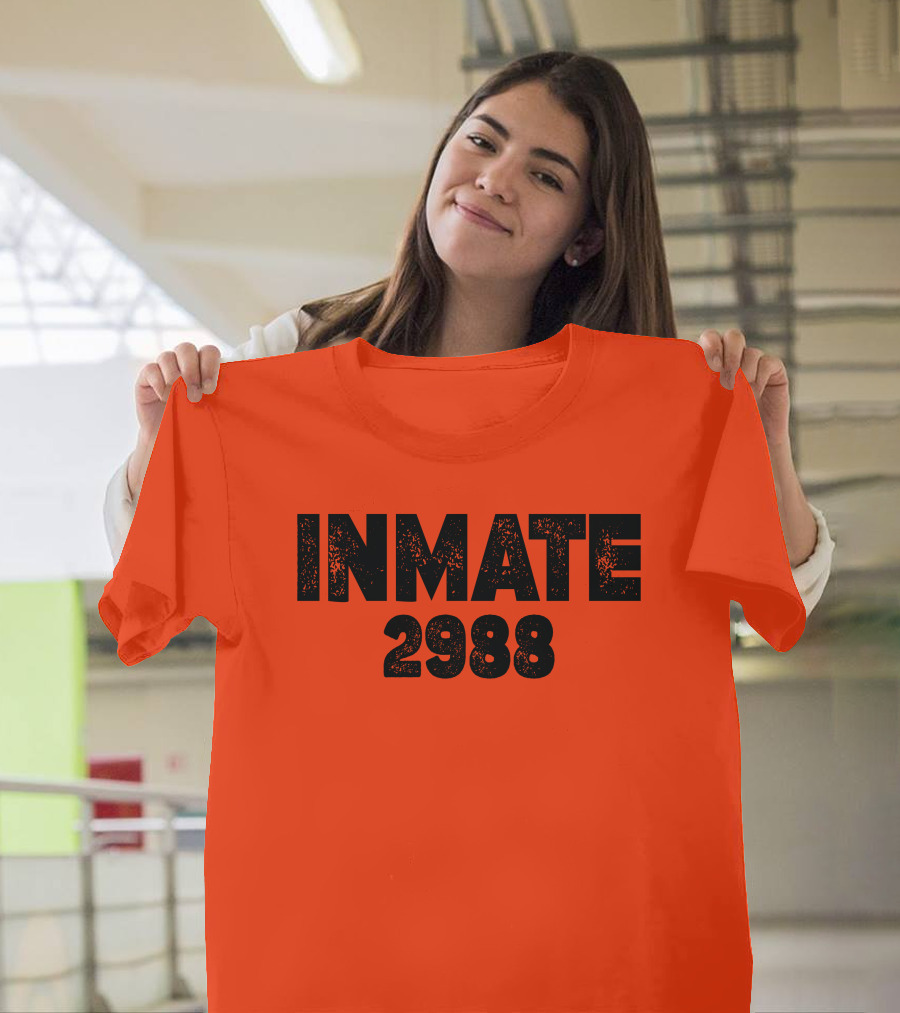 Inmate 2988 Boogie2988 Prison Number T-Shirt