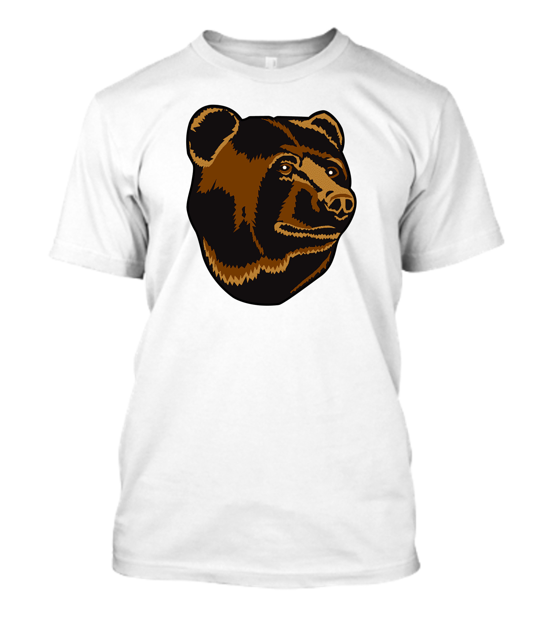 Boston Bruins Bear Head Emblem T-Shirt