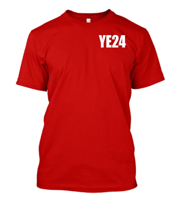 Ye24 Donda's Place Campaign Text White T-Shirt