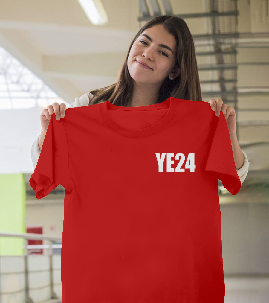 Ye24 Donda's Place Campaign Text White T-Shirt