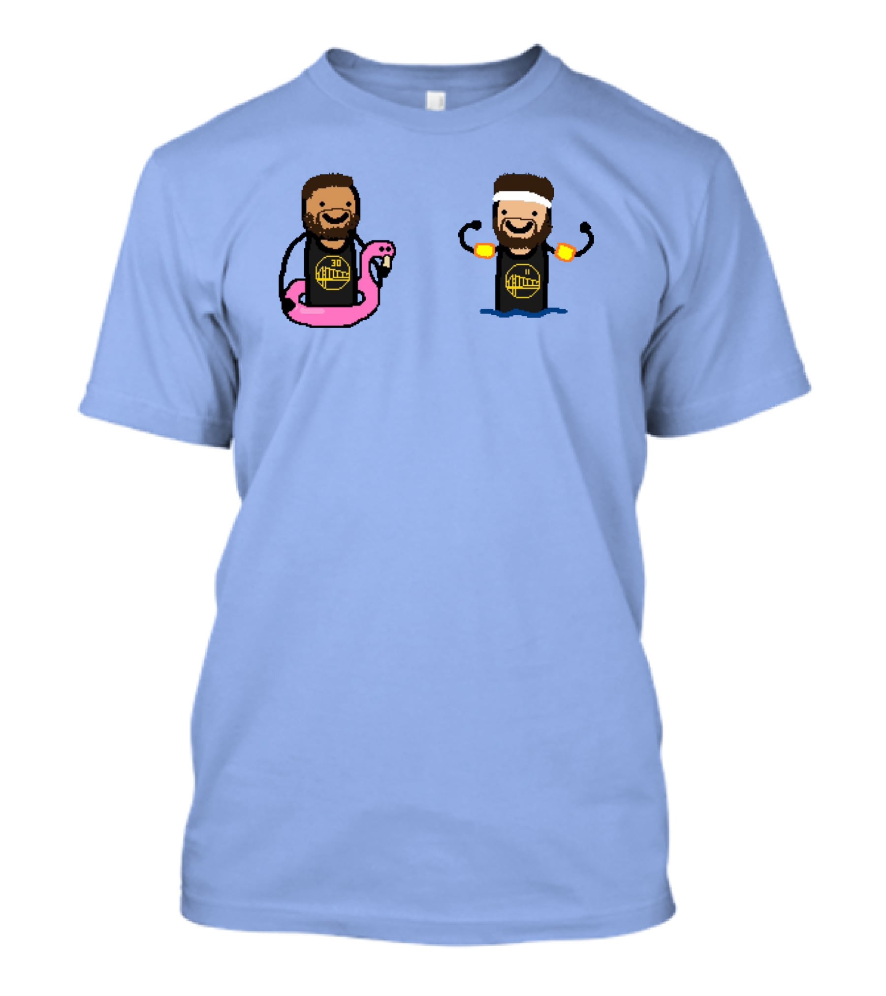 NBA Paint Splash Brothers Floating Fun 30 T-Shirt