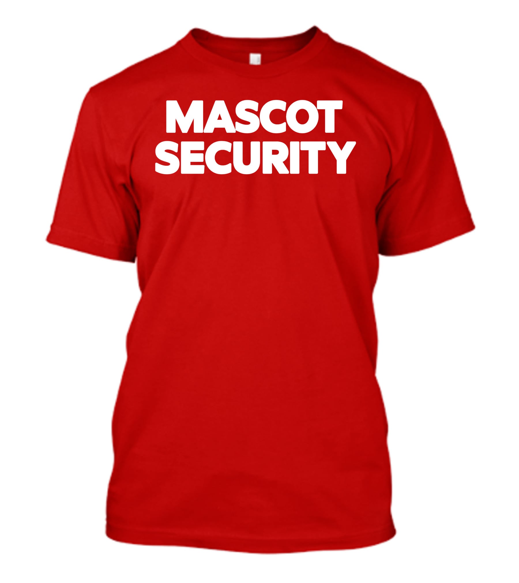 Mascot Security Team Uniform T-Shirt