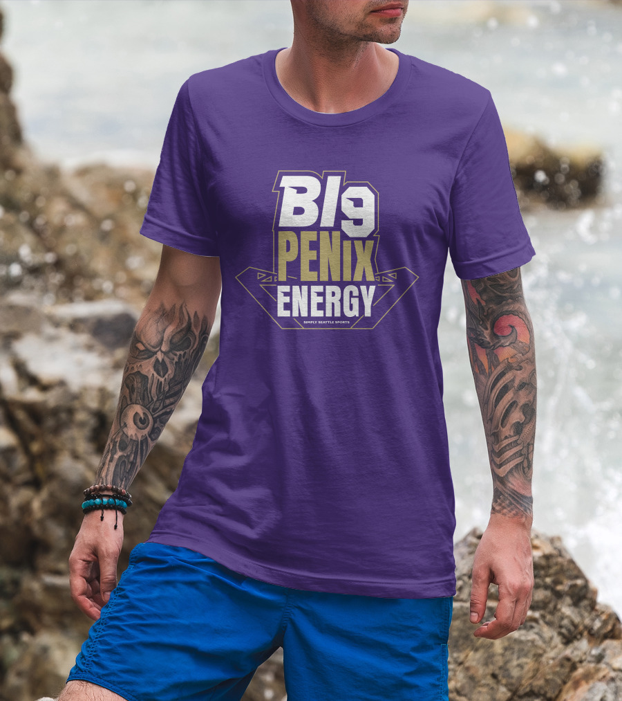 Big Penix Energy Simply Seattle Sports T-Shirt