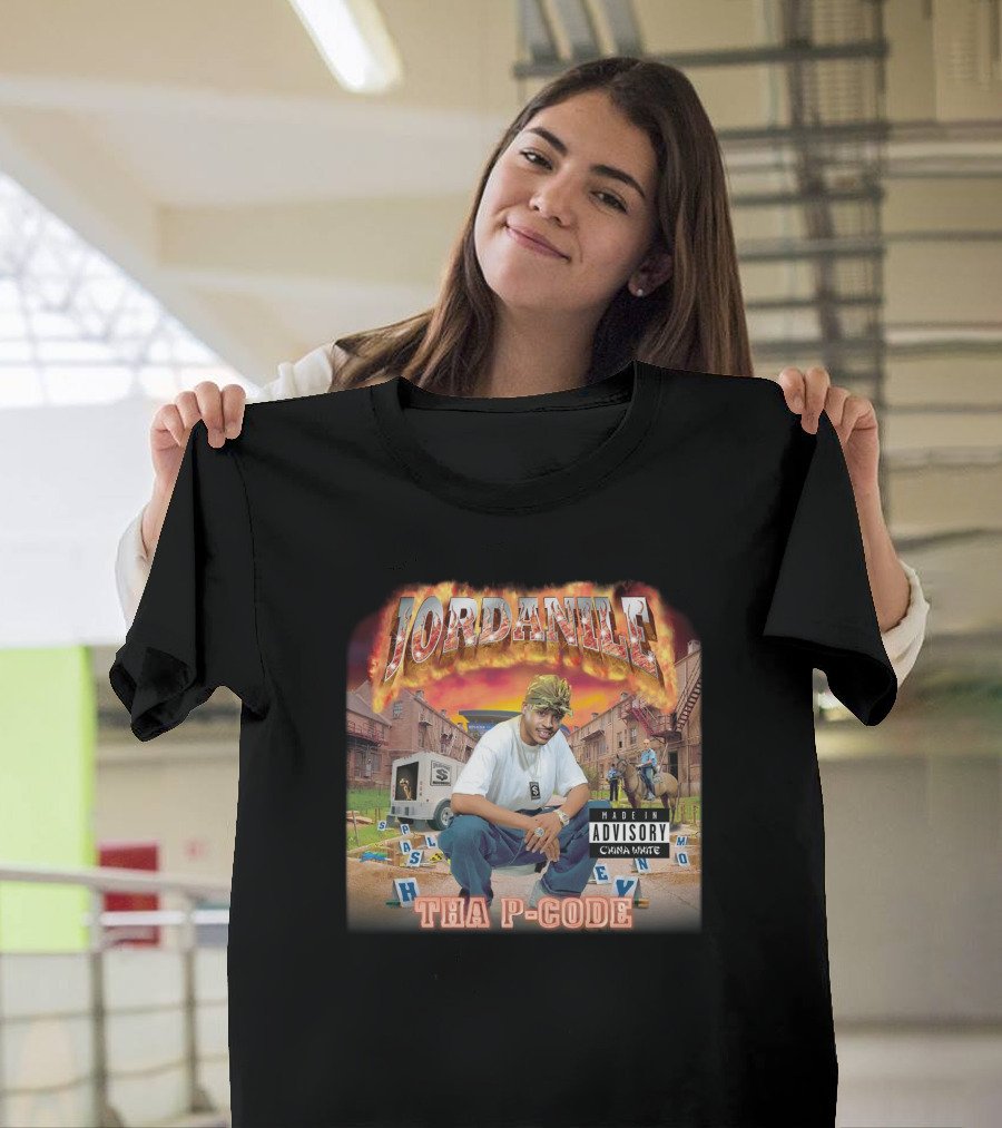 JORDANILE THA P-CODE China Envelop Street T-Shirt