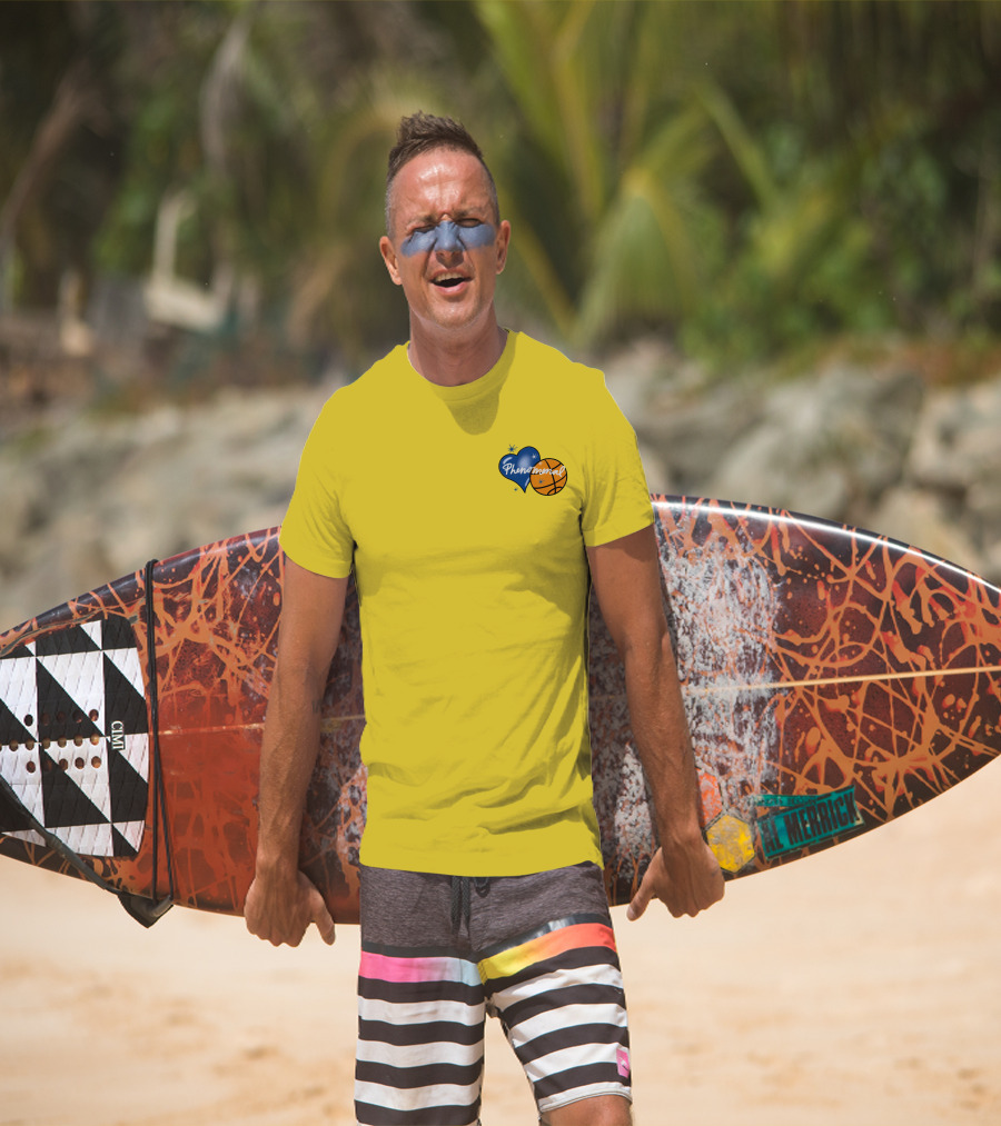 Phenomenal Warriors Shop Basketball Heart T-Shirt