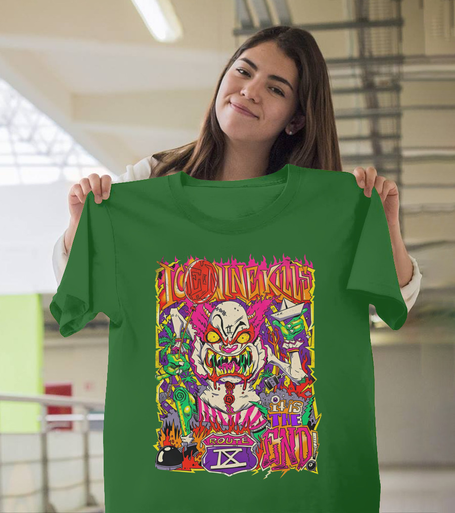 Ice Nine Kills Zombie Clown Route IX It’s The End T-Shirt