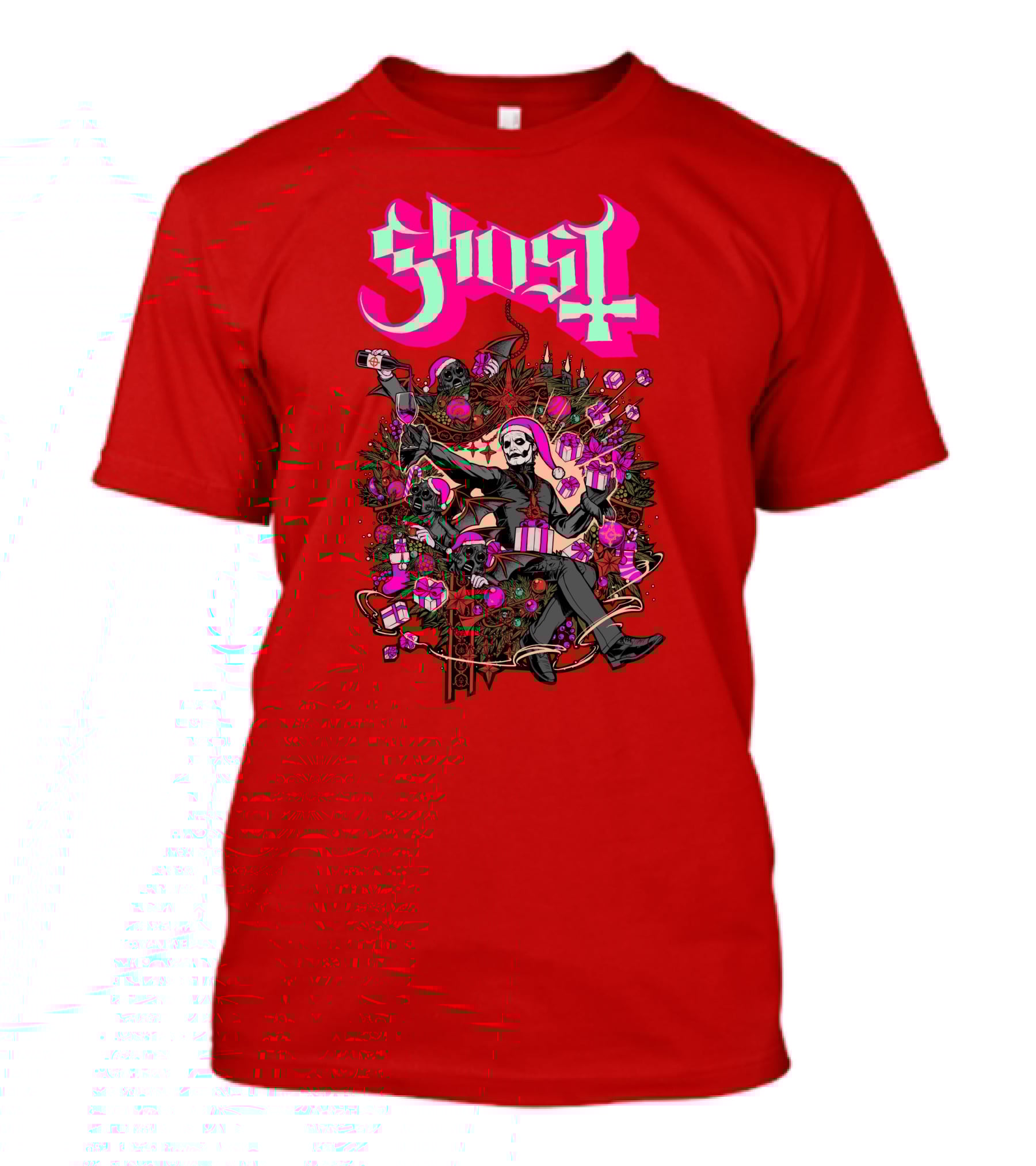 Ghost Holiday Skeleton Festivus T-Shirt