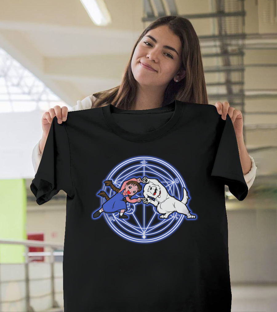 Nina Tucker Fusion Circle Fullmetal Alchemist Crossover T-Shirt