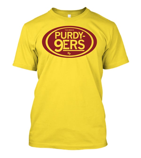 The Brock Purdy-9Ers BP Logo Oval T-Shirt