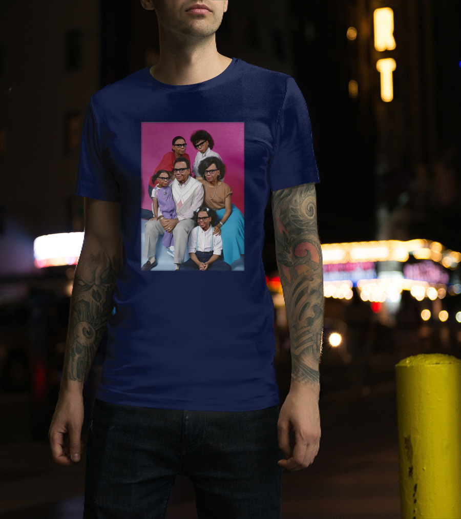 Keeping Up With The Ru's Family Portrait Multiface Glasses T-Shirt