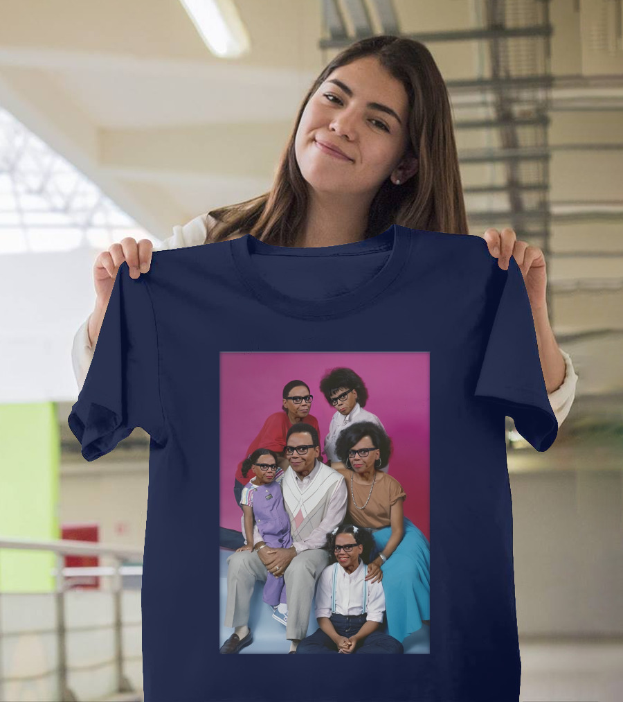 Keeping Up With The Ru's Family Portrait Multiface Glasses T-Shirt