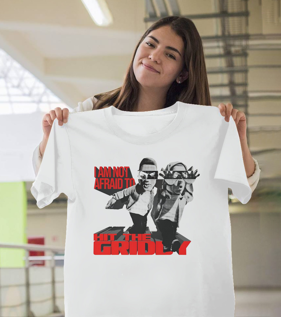 I Am Not Afraid to Hit the Griddy with Retro Dance Figures T-Shirt