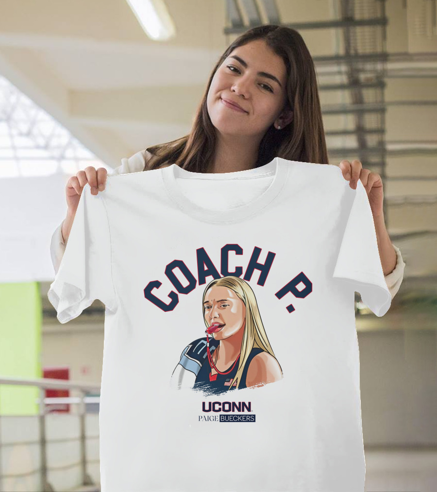 Coach P Paige Bueckers UConn T-Shirt