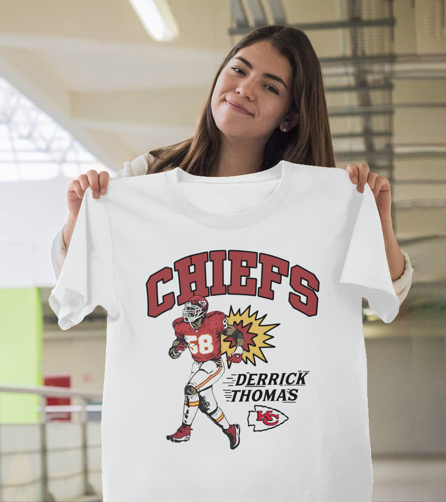 CHIEFS Derrick Thomas 58 Kansas City Chiefs T-Shirt