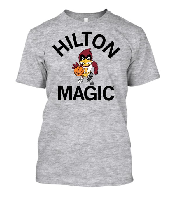 Hilton Magic Basketball Vintage Cyclone 1974 T-Shirt