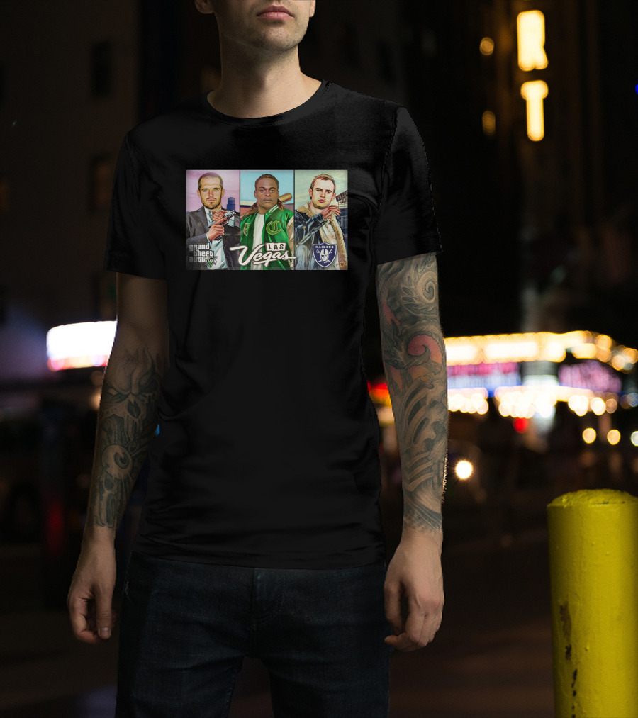 Grand Theft Auto V Las Vegas Raiders T-Shirt